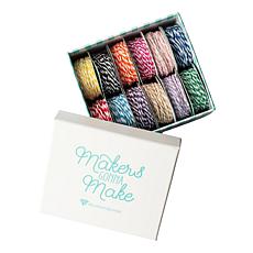 Diamond Press Baker's Twine Rainbow Neutrals Kit