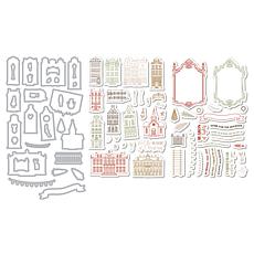Diamond Press BM Stamp Die Christmas Avenue Kit