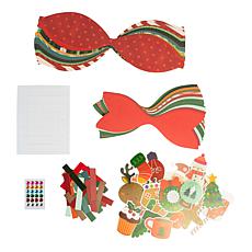 Diamond Press Holiday 3D Bow-Making Kit - Makes 24 Bows