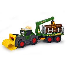 Dickie Toys Happy Fendt 25 Inch Forester Truck And Trailer