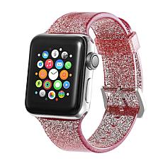 Digital Basics Glitter Silicone Sport Band for 38mm/40mm Apple Watch 