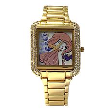 Disney Little Mermaid Ariel Bracelet Watch with Storybook Window Box
