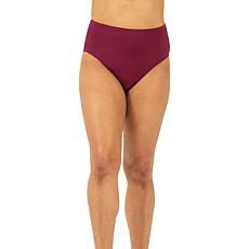 Dolfin Women's Aquashape Solid Contemporary High-Waisted Brief