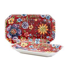 Dolly Parton Astoria 2-pc Rectangular Platters