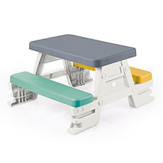 Dolu: Picnic Table for 4 - Indoor/Outdoor, 30.3 x 28 x 17"