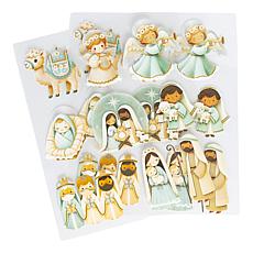 DP3DHolidayStickerNativityKit