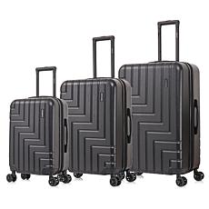 DUKAP Zahav 3-Piece Lightweight Hardside Spinner Luggage Set