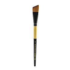 Dynasty Black Gold Series Synthetic Brushes Short Handle- .75" Angular