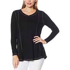 Eaze Wear by Antthony Fit-and-Flare Lounge Top
