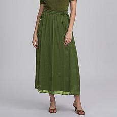 Elle Get the Look Chiffon Print Maxi Skirt