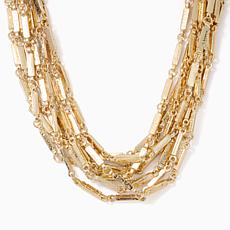 Elle Get the Look Stacked Chain Choker