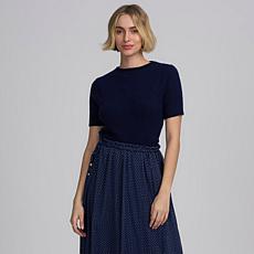 Elle Live Get the Look Moss Yarn Shell Sweater