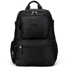 ELLE Voyage 20L Twill and Vegan Leather Backpack