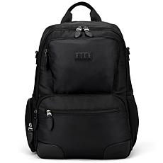 ELLE Voyage 20L Twill and Vegan Leather Backpack