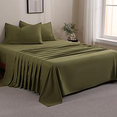 Emryn House 4-piece Cotton Sateen Sheet Set