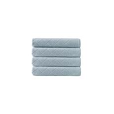 Hastings Home Bathroom Mats 60-in x 24-in Taupe Cotton Bath Mat in