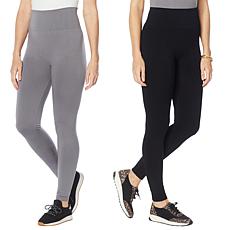 EZ by Nina Leonard 2-pack Legging