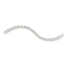 Fiorenza Polished Panther Link Bracelet
