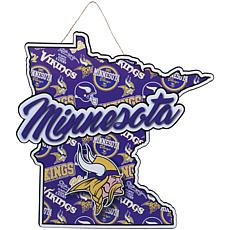 Nfl Minnesota Vikings 3d Logo Series Wall Art - 12x12 : Target