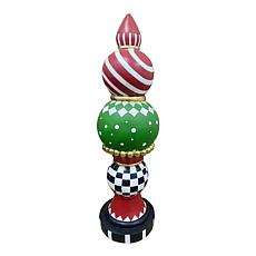 Fraser Hill Farm 3.9-Ft. Fancy Christmas Finial