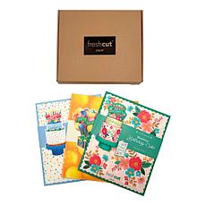 Freshcut Paper Classic Birthday Pop-Up Greeting, Card and Envelope 3pk