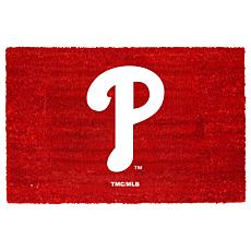 Full Team Color Coir Fiber Doormat with Vinyl Backing - Phillies