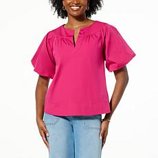 G by Giuliana Balloon Sleeve Blouse