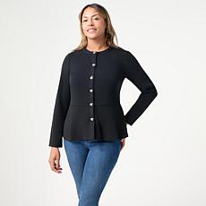 G by Giuliana Button Front Sweater Knit Cardi