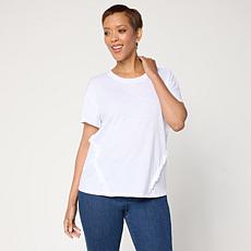 G by Giuliana Cotton Slub Knit Tee