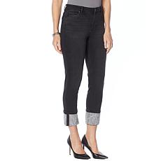 G by Giuliana Cuffed Straight-Leg Ankle Jean