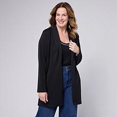 G by Giuliana Marshmallow Knit Shawl Collar Cardigan