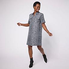 G by Giuliana Printed Twill Dress