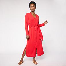 G by Giuliana Rib Knit Dress with Self Belt