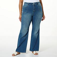 G by Giuliana Wide Leg Bootcut Denim Jean