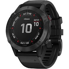 Garmin Fenix 6 Pro Multisport GPS Watch in Black