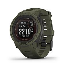 Garmin Instinct Solar Tactical Edition GPS  Smartwatch (Moss)