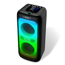 Gemini GGO-2650L Dual 6.5" Portable Bluetooth Boombox with LED Lights