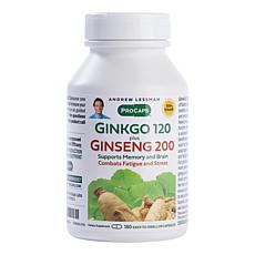 Ginkgo 120 Plus Ginseng 200 - 180 Capsules