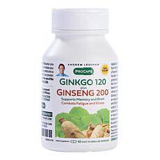 Ginkgo 120 Plus Ginseng 200 - 60 Capsules