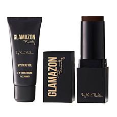 Glamazon Beauty Face Primer and Foundation Stick Duo 