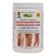 Glucosamine-1500 Chondroitin-1200 100% Sulfate for Maximum Benefits