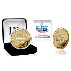 Gold Plated Super Bowl 60 Flip Coin Replica 39mm