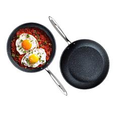 Granitestone Pro Hard Anodized 2-Pack Fry Pan with Stay Cool Handles