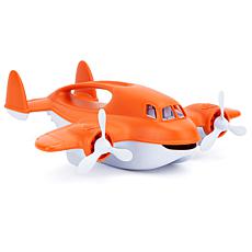 Green Toys: Fire Plane - Water & Bath Time Play Vehicle, Orange