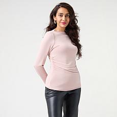 GREY by Jhoan Sebastian Grey Knit Top with Gathering