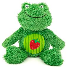 Guru Soft Scents Frog Plush Dog Toy with Scented Squeaker