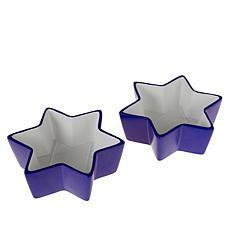 Hanukkah Home 2-piece Ceramic Dishes