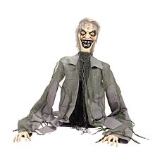Haunted Hill Farm 2.8-Ft. Rising Zombie Animatronic