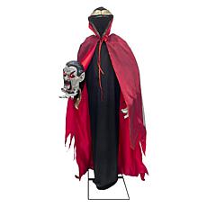 Haunted Hill Farm 5.9-Ft. Decapitated Vampire Holding Head Animatronic