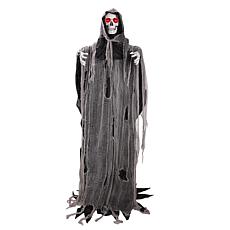 Haunted Hill Farm 7.1-Ft. Standing Animated Reaper Animatronic